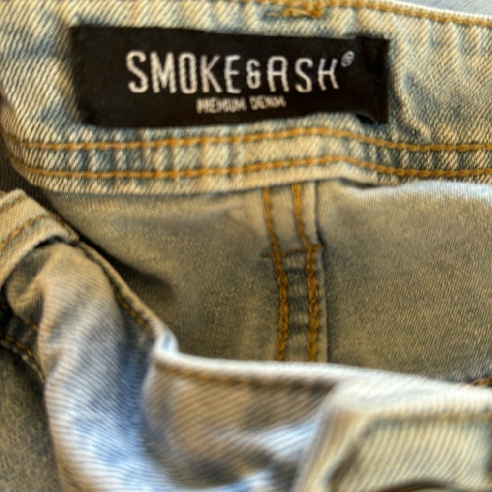 38X32 Smoke and ash straight leg jeans - Picture 3 of 10